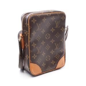 Louis Vuitton Bag Leather Shoulder Amazon Brown Canvas Monogram